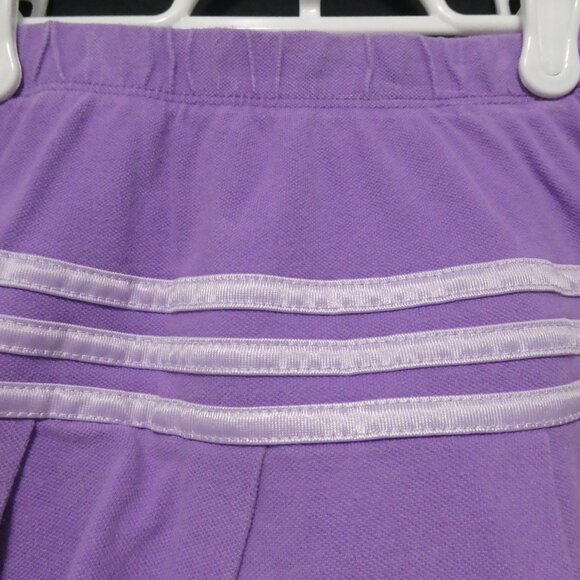 ADIDAS | 6x | Purple / Lilac Striped Athletic Skorts | NWOT - Picture 4 of 15